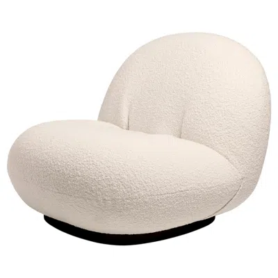 Pre-owned Gubi Pacha Fixed Lounge Upholstered Chair In Black Base By Pierre Paulin