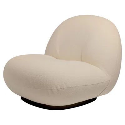 Pre-owned Gubi Pacha Fixed Lounge Upholstered Chair In Black Base By Pierre Paulin
