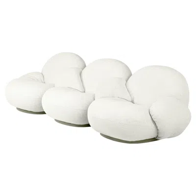 Pre-owned Gubi Pacha Outdoor 3-seater Modular Sofa With Armrest By Pierre Paulin In Sand