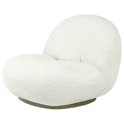 Pre-owned Gubi Pacha Outdoor Lounge Chair Libera 02 Moss Gray Swivel Base By Pierre Paulin In Green