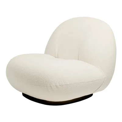 Pre-owned Gubi Pacha Swivel Lounge Upholstered Chair In Black Base By Pierre Paulin