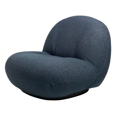Pre-owned Gubi Pacha Swivel Lounge Upholstered Chair In Black Base By Pierre Paulin