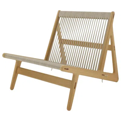 Pre-owned Gubi Rasmussen 'mr01' Initial Chair In Oak For  In Brown