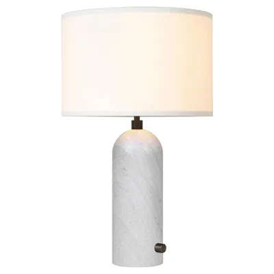 Pre-owned Gubi Small 'gravity' Marble Table Lamp By Space Copenhagen For  In White