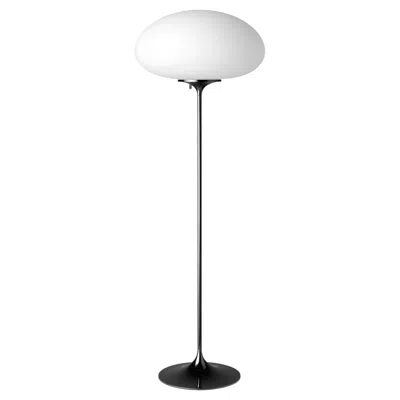 Pre-owned Gubi Stemlite 110 Floor Lamp In Frosted Glass And Black Chrome By Bill Curry