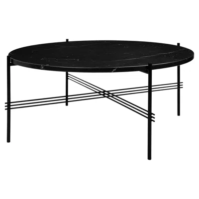 Pre-owned Gubi Ts Coffee Table In Black Base - Round, Ø80 By Gamfratesi