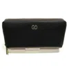 GUCCI GUCCI -- BLACK LEATHER WALLET  (PRE-OWNED)