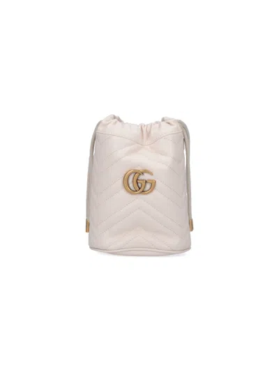 Gucci - 'gg Marmont' Mini Bucket Bag