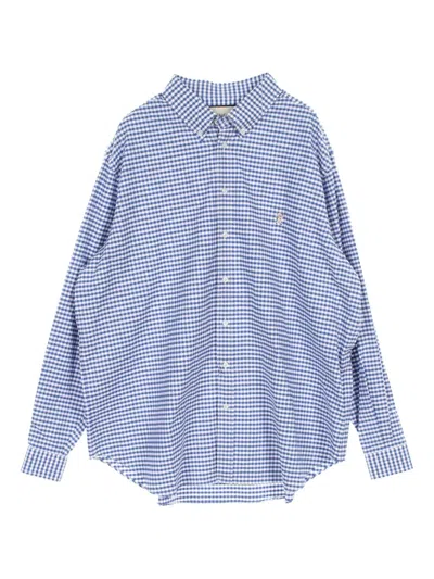 Pre-owned Gucci 10's Checked Shirt