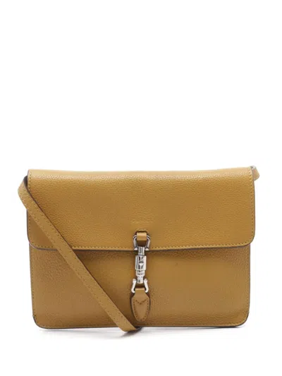 Pre-owned Gucci 10's Jackie Cross Body Bag In Yellow