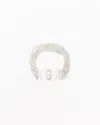 Gucci 10 Strands Silver Bracelet