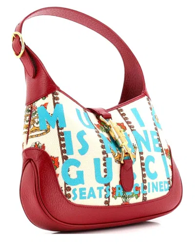 Gucci 100 Jackie 1961 Hobo Limited Edition Canvas Small (authentic Pre-loved)