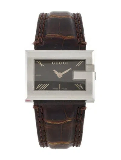 Pre-owned Gucci 100 Series Watch In Multi
