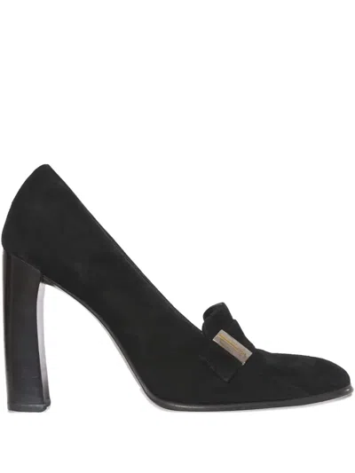Pre-owned Gucci 100mm Velvet Pumps