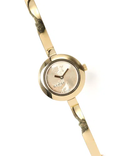 Gucci 105 Series 26mm Bangle Watch In Gold