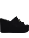 Gucci 105mm Horsebit Platform Sandals