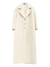 Gucci Wool And Silk Blend Long Coat