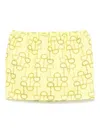 Gucci Women Printed Cotton Mini Skirt