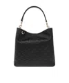 Gucci Women Medium Gg Emblem Bucket Bag In Black