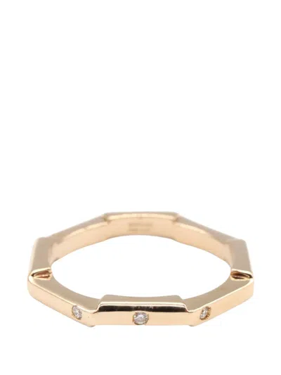 Pre-owned Gucci 10s To Love Diamond Ring In Pink