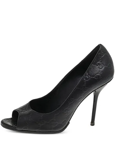 Pre-owned Gucci 110mm Ssima Pumps