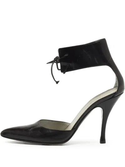 Pre-owned Gucci 110mm Leather Heeled Pumps