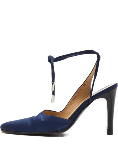Pre-owned Gucci 110mm Leather Heeled Pumps