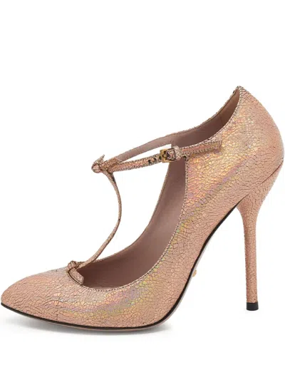 Pre-owned Gucci 110mm Leather Pumps