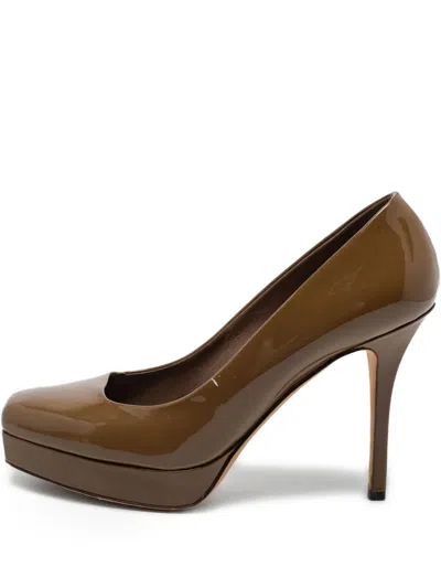 Pre-owned Gucci 110mm Leather Pumps