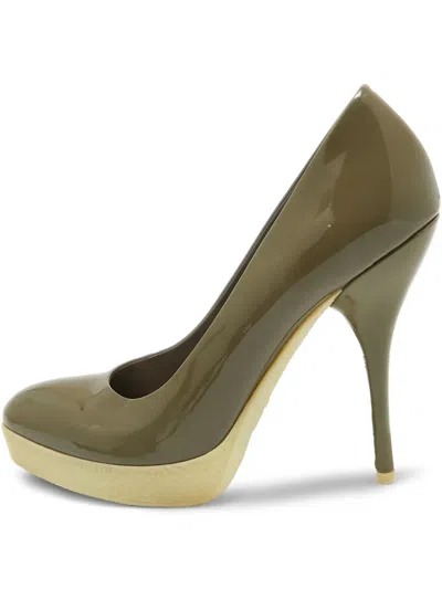 Pre-owned Gucci 110mm Patent-leather Pumps