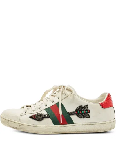 Pre-owned Gucci 1158810 White