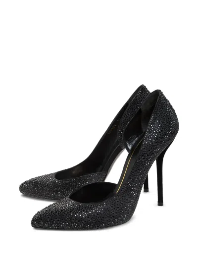 Pre-owned Gucci 115mm Crystal-embellished Pumps