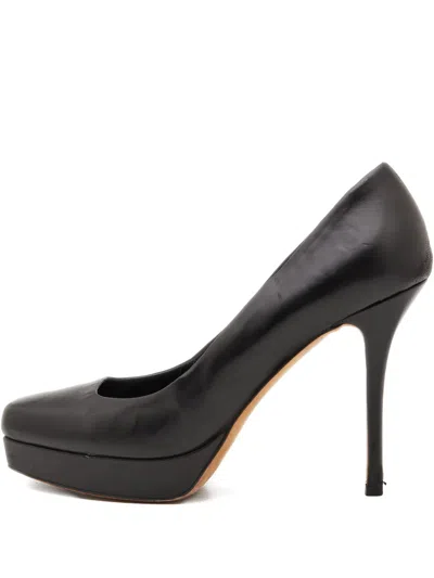 Pre-owned Gucci 115mm Platform Heeled Pumps