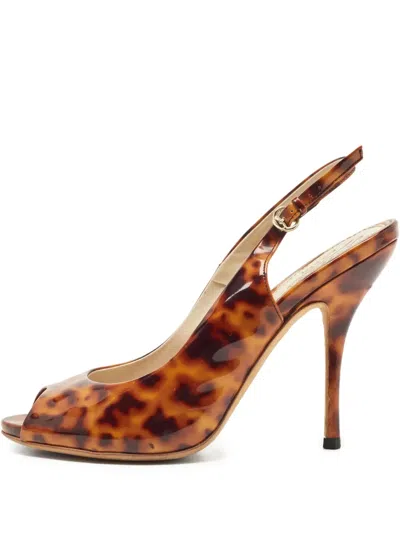 Pre-owned Gucci 120mm Slingback Pumps