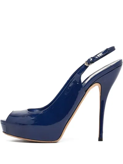 Pre-owned Gucci 120mm Sofia Sandals