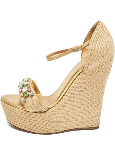 Pre-owned Gucci 140mm Crystal-embellished Sandals