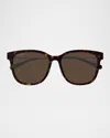 Gucci 1884sk Recycled Acetate Sunglasses In Avana