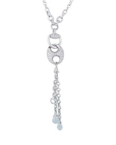 Gucci 18k 1.50 Ct. Tw. Diamond Necklace (authentic Pre-loved) In Metallic