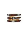 Gucci 18k Black Diamond Topaz Sapphire Diamond Ouroboros Snake Three-row Ring  (authentic Pre-loved) In Gold