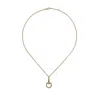 Gucci 18k Horsebit Chain Necklace - Ybb795818001 In Yellow