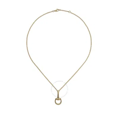 Gucci 18k Horsebit Chain Necklace - Ybb795818001 In Yellow