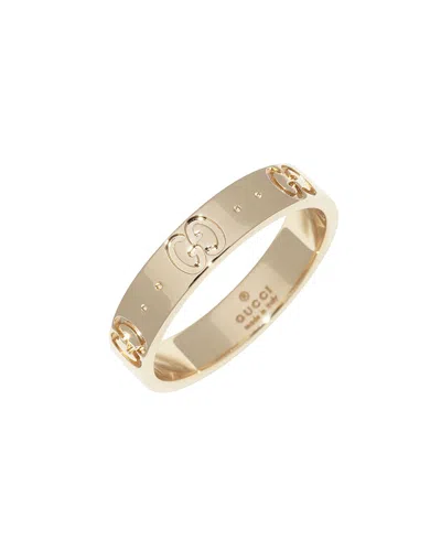 Pre-owned Gucci 18k Icon Ring #13 (authentic Pre-loved)