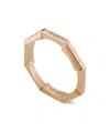 Gucci Link To Love 18k Mirrored Ring In Yellow