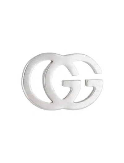 Pre-owned Gucci 18k Running G Single Stud Earring In Multicolor