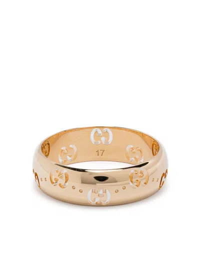 Gucci 18k Yellow Gold Icon Ring