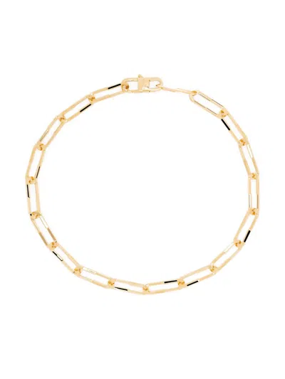 Gucci 18kt Yellow Gold Xs Link To Love Chain Bracelet In 金色