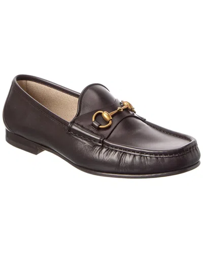 Gucci 1953 Horsebit Leather Loafer In Brown