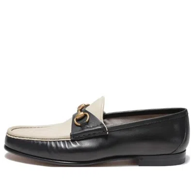 Gucci 1953 Horsebit Loafers 'black Off White'