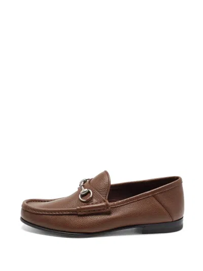 Pre-owned Gucci 1953 Horsebit Loafers In Brown