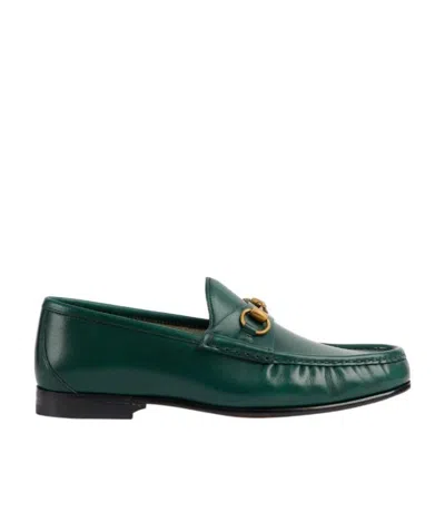 Gucci 1953 Horsebit Loafers In Green